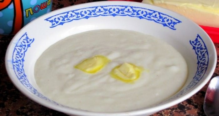 Манная каша на воде – диетическая кухня!