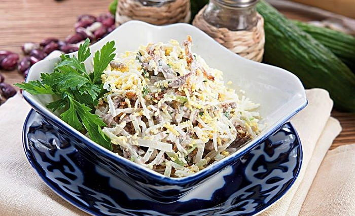6 вкуснейших рецептов салата ташкент