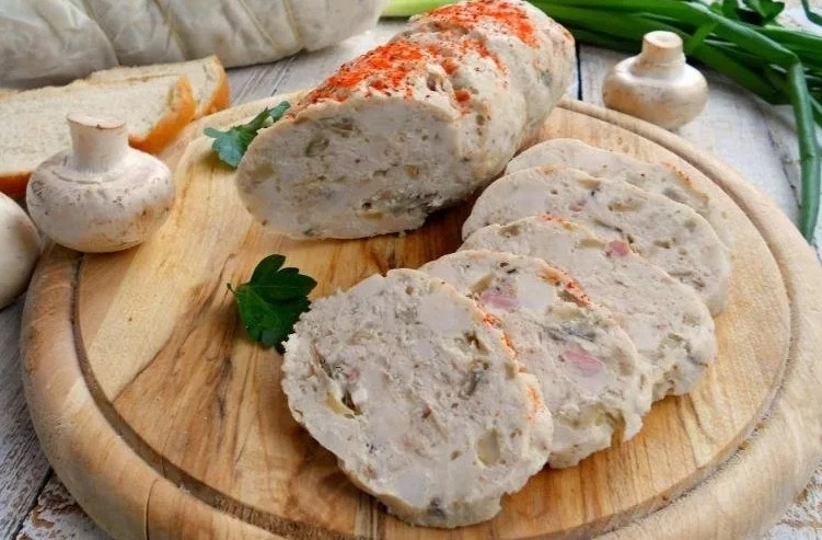 Домашняя колбаса из курицы – просто и вкусно