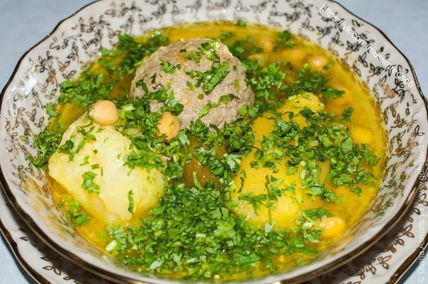 Бозбаш – самый вкусный суп кавказкой кухни